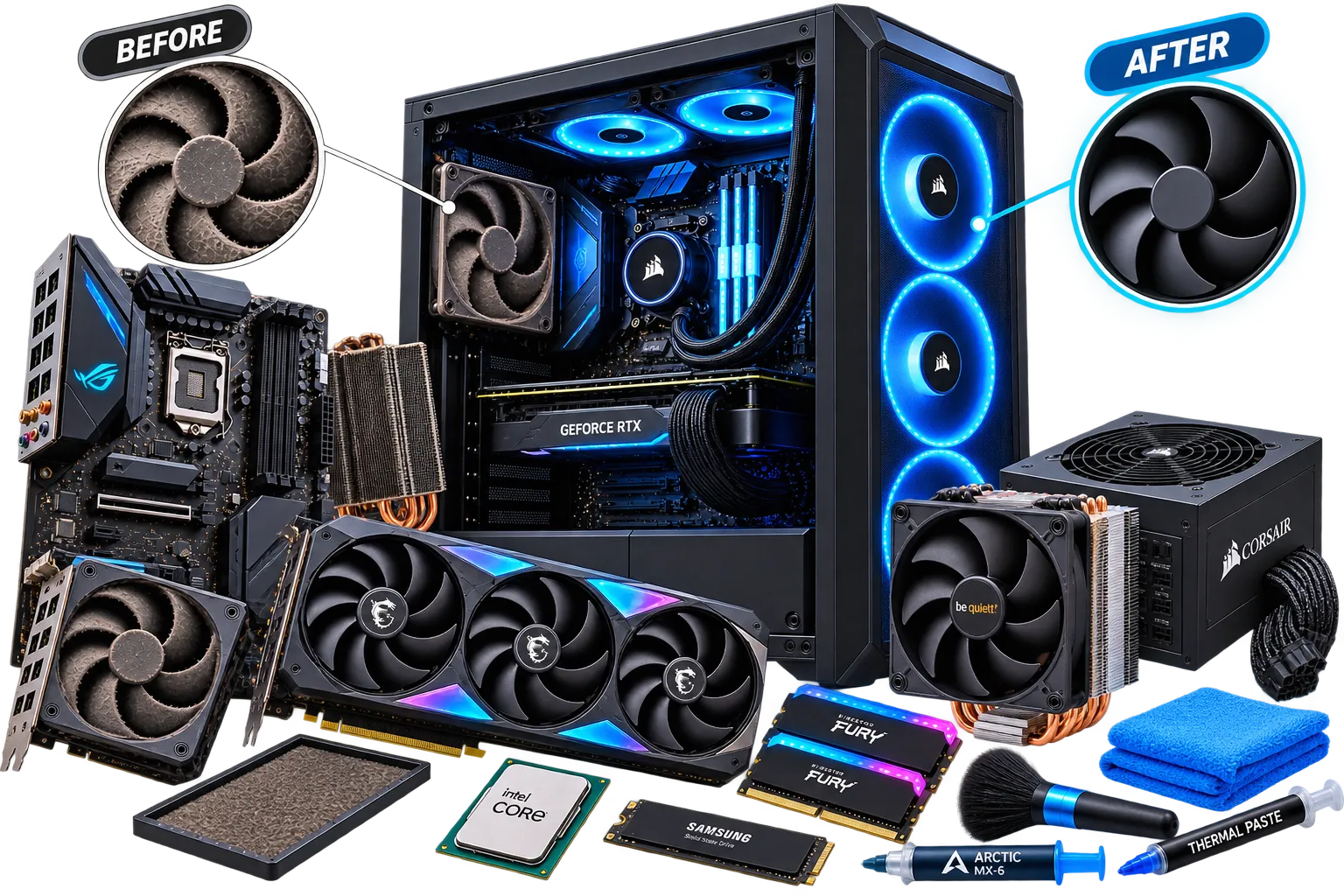 PC Build Upgrade and Maintenance Luxembourg
